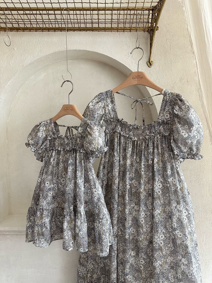 Monbebe - Korean Women Fashion - #womensfashion - Hazy Flower One-piece (Adult) - 12