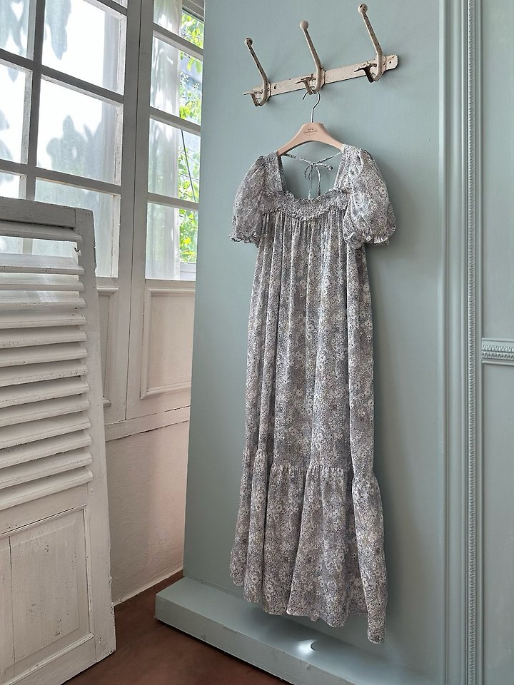 Monbebe - Korean Women Fashion - #womensfashion - Hazy Flower One-piece (Adult) - 2