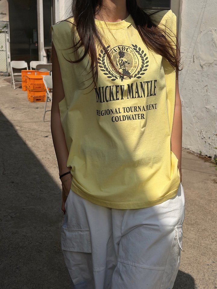 Moran Women - Korean Women Fashion - #momslook - Cold Water Sleeveless Top