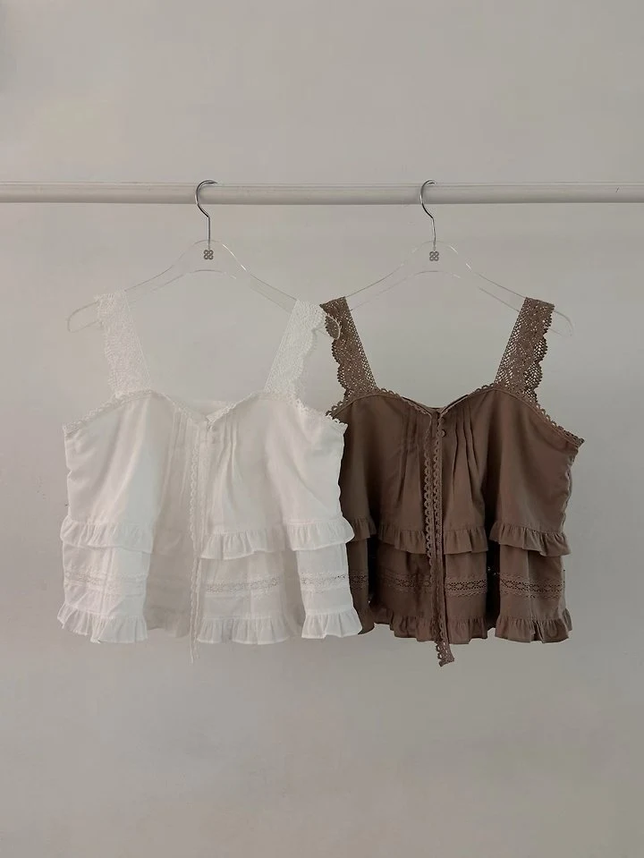 Moran Women - Korean Women Fashion - #momslook - Sugar Lace Blouse - 9
