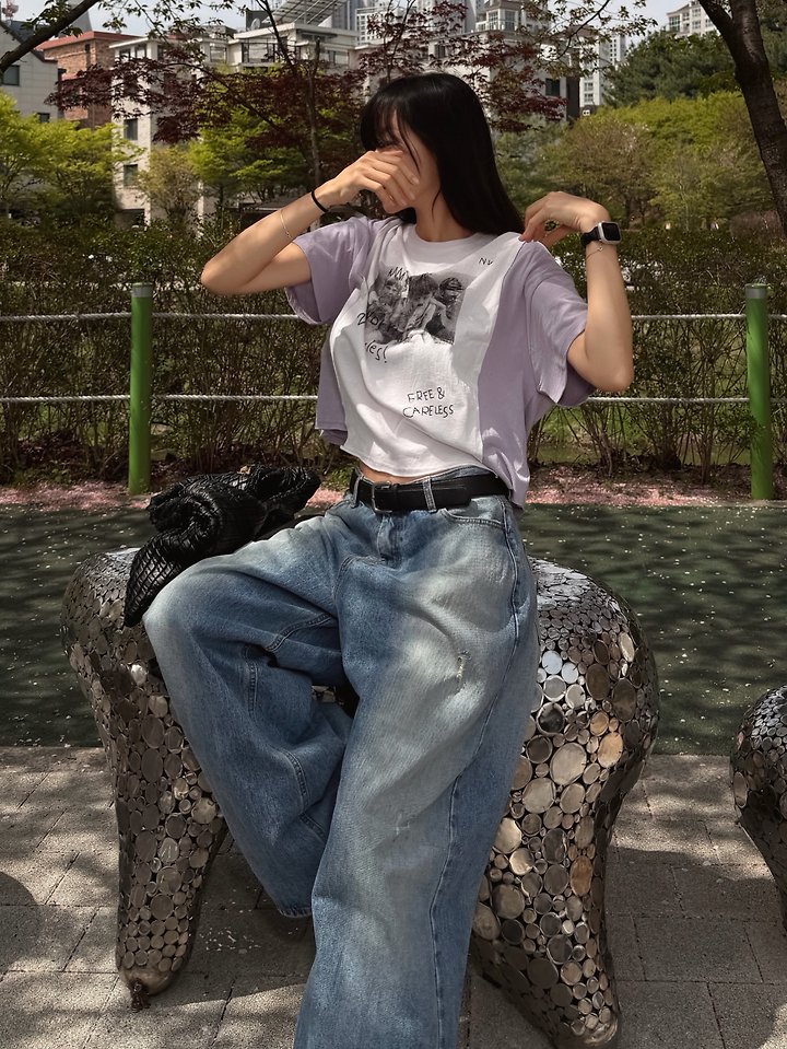 Moran Women - Korean Women Fashion - #thelittlethings - Worries Tee - 4