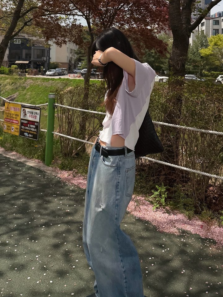 Moran Women - Korean Women Fashion - #momslook - Worries Tee - 8