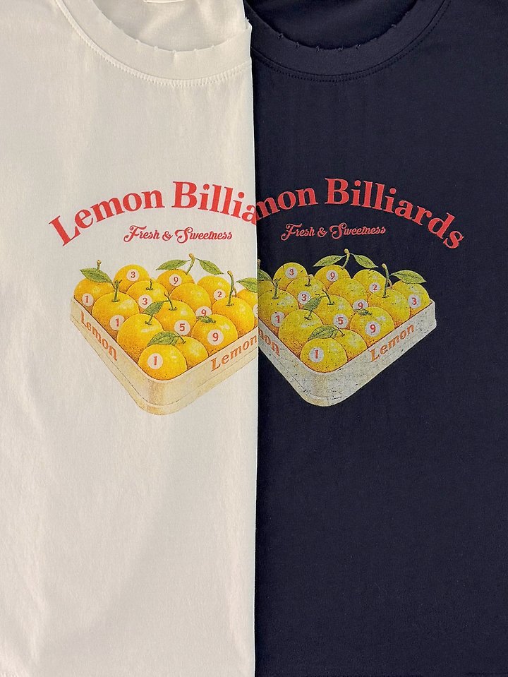Moran Women - Korean Women Fashion - #momslook - Vintage Lemon Tee - 3