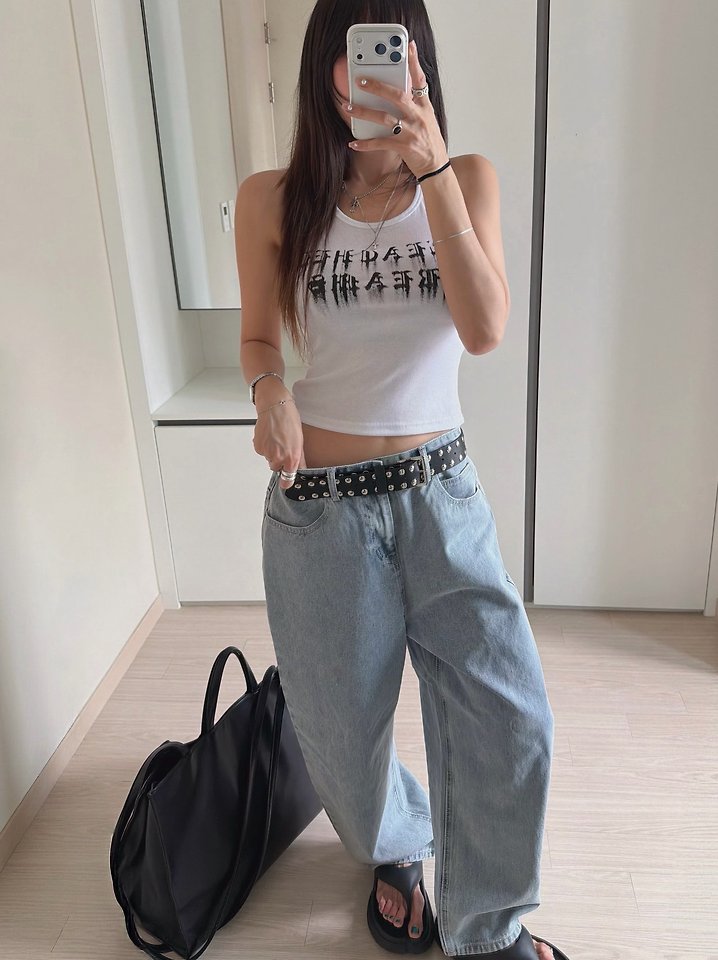 Moran Women - Korean Women Fashion - #momslook - Dreams Ribbed Sleeveless Top - 6
