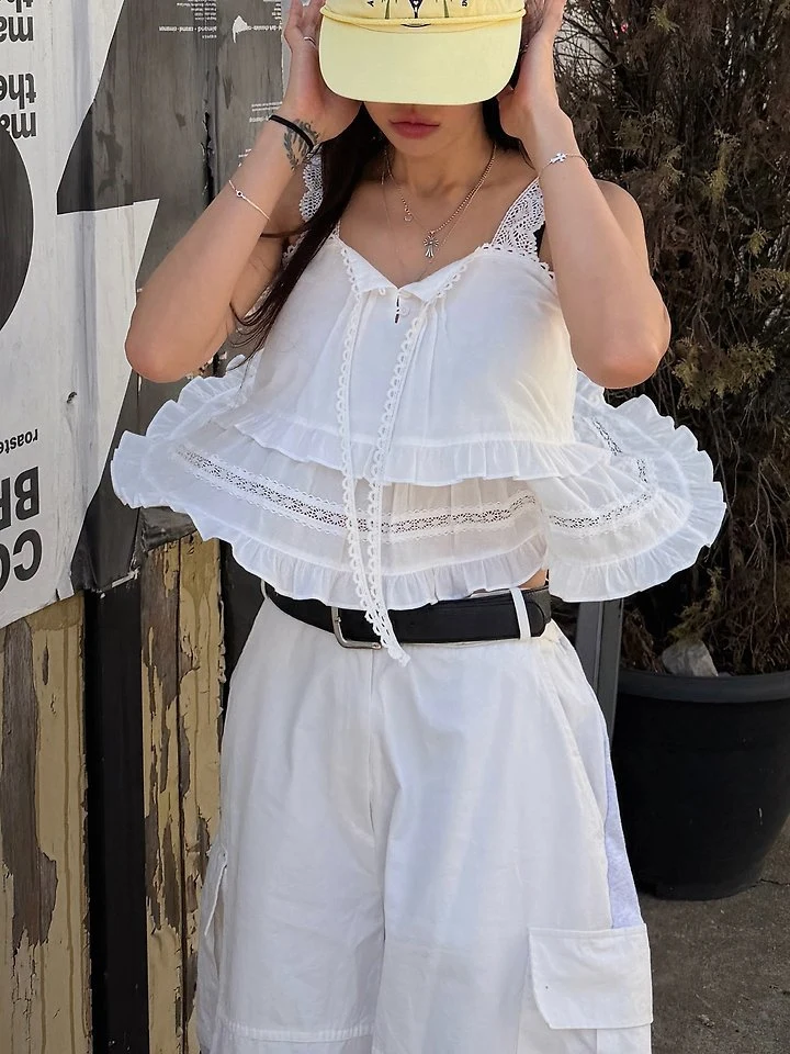 Moran Women - Korean Women Fashion - #pursuepretty - Sugar Lace Blouse - 3