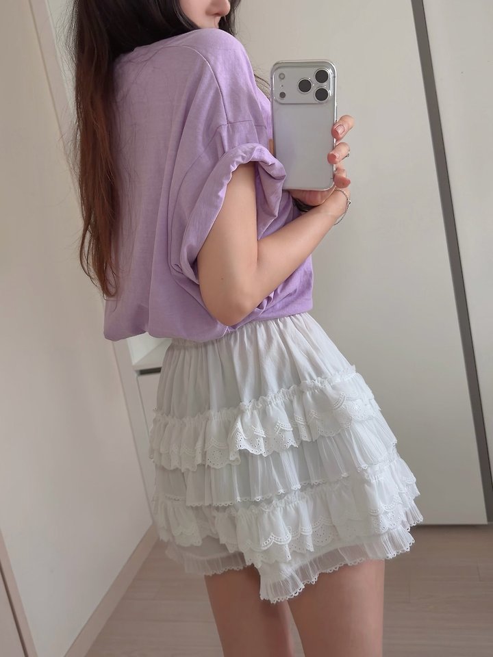 Moran Women - Korean Women Fashion - #shopsmall - Bebe Lace Shorts - 4