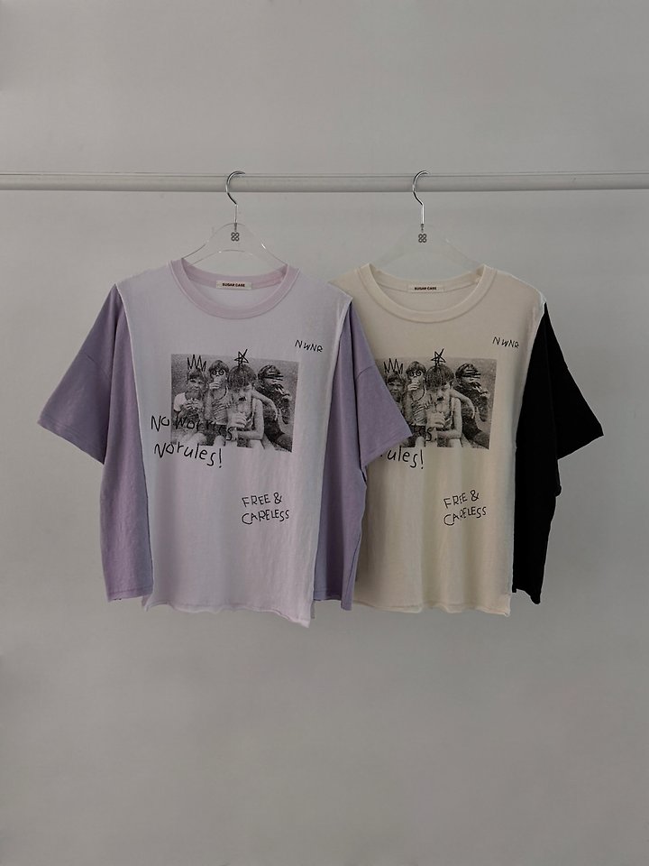 Moran Women - Korean Women Fashion - #thatsdarling - Worries Tee - 2