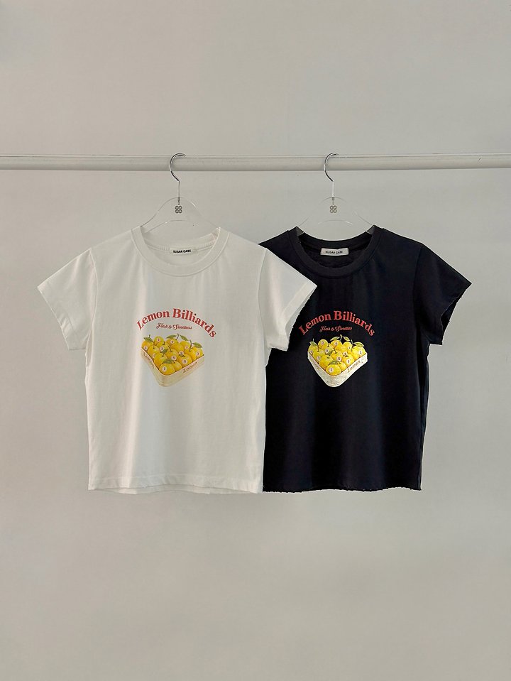 Moran Women - Korean Women Fashion - #thatsdarling - Vintage Lemon Tee