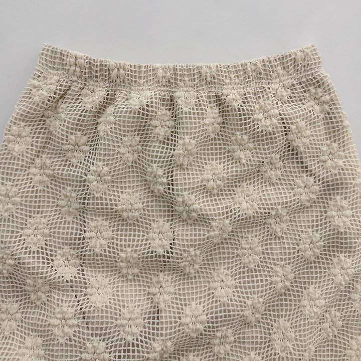 Moran Women - Korean Women Fashion - #womensfashion - Flower Net Skirt - 3