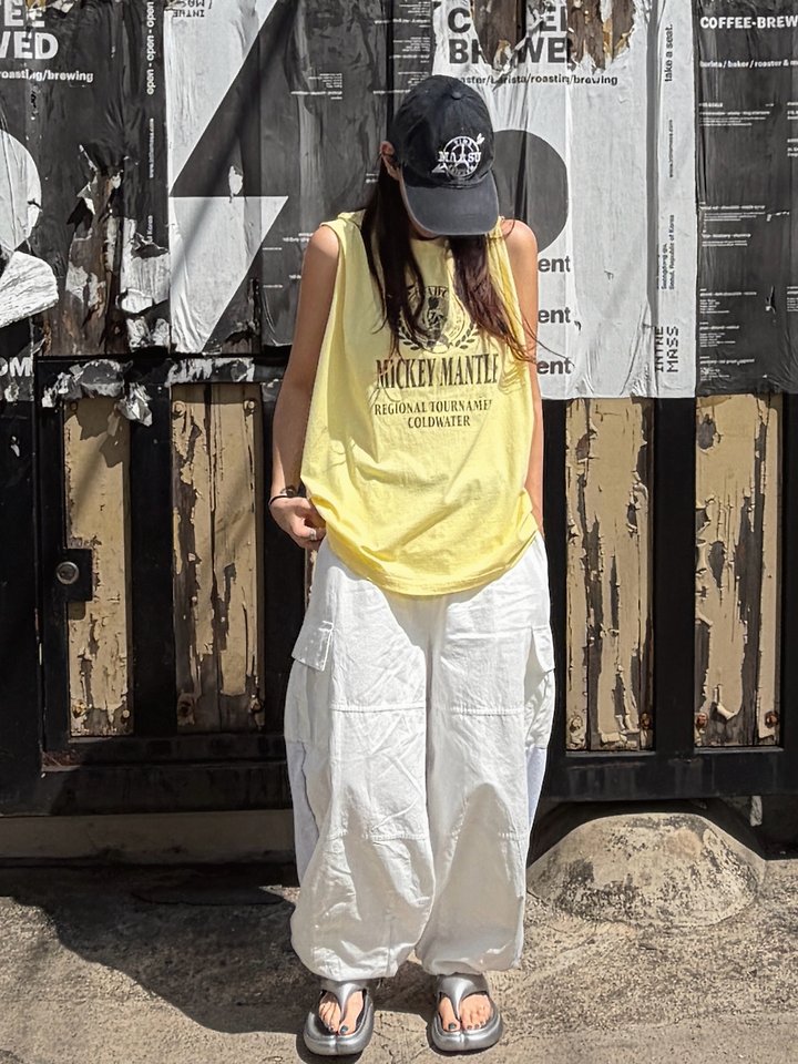 Moran Women - Korean Women Fashion - #momslook - Cold Water Sleeveless Top - 4