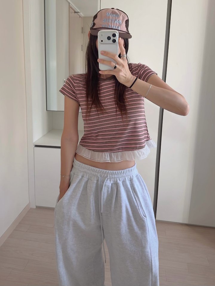 Moran Women - Korean Women Fashion - #womensfashion - My Embroidery Tee - 3