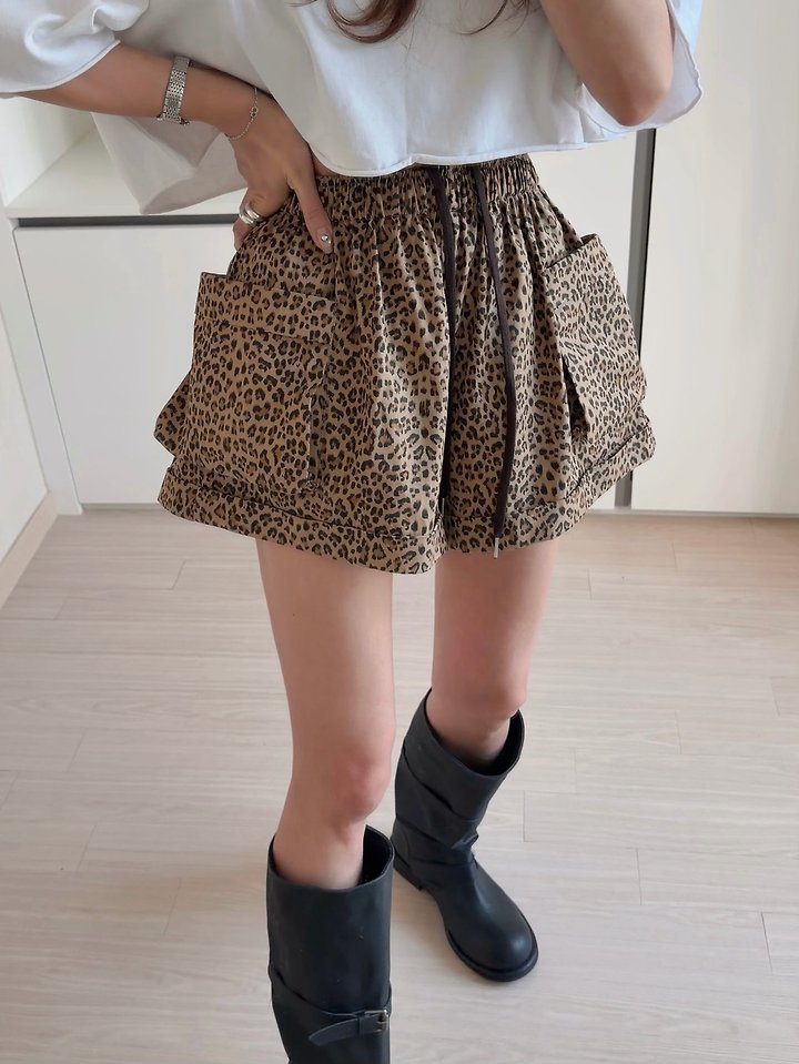 Moran Women - Korean Women Fashion - #womensfashion - Pocket Leo Shorts - 5