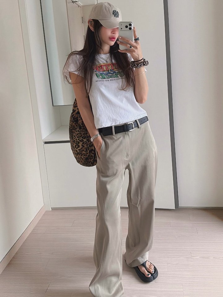Moran Women - Korean Women Fashion - #momslook - Better Pigment Short Sleeve Tee - 4