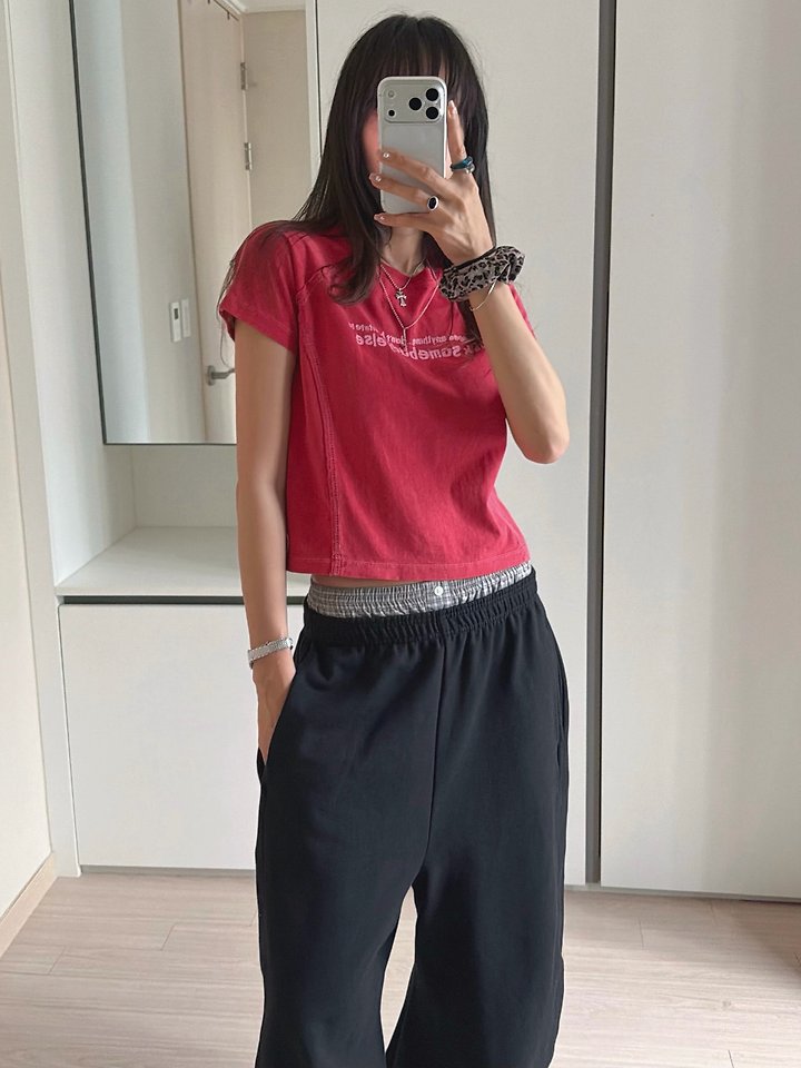 Moran Women - Korean Women Fashion - #womensfashion - Ask Pigment Tee - 12