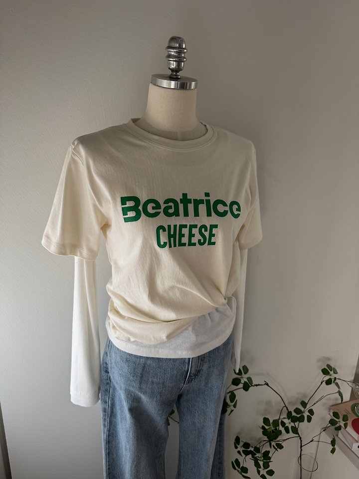 Most - Korean Women Fashion - #momslook - Cheese Tee