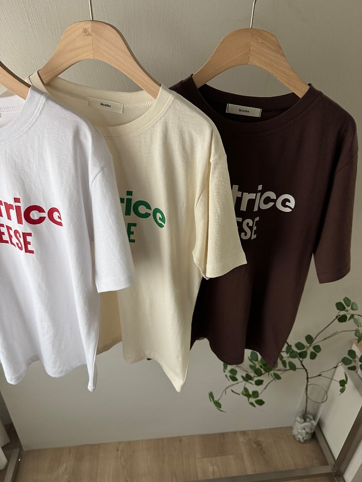 Most - Korean Women Fashion - #momslook - Cheese Tee - 11