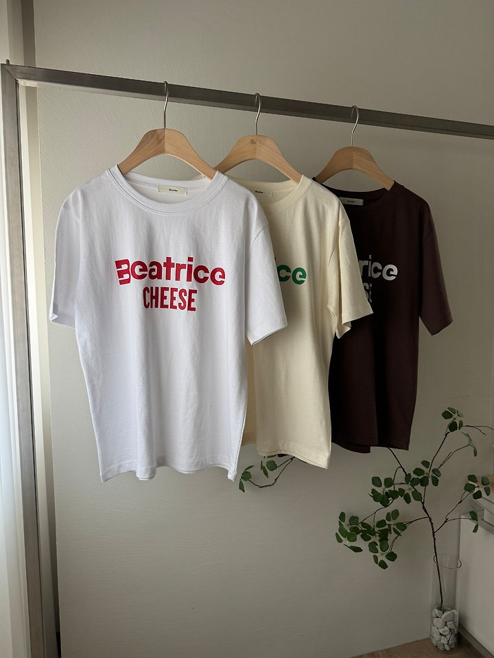 Most - Korean Women Fashion - #momslook - Cheese Tee - 5