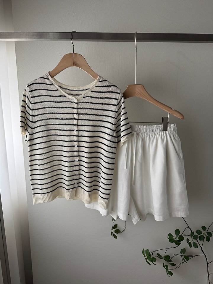 Most - Korean Women Fashion - #momslook - Capri Knit Top - 8