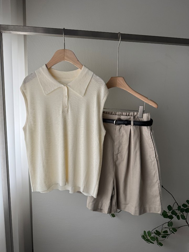 Most - Korean Women Fashion - #womensfashion - Mauve Collar Knit Top - 4