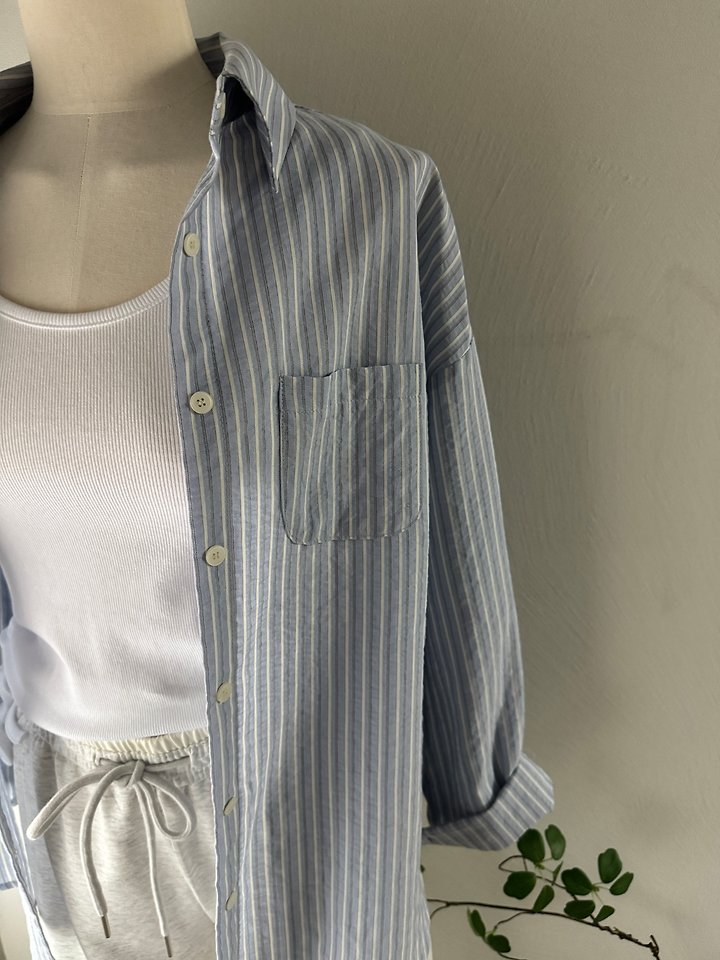 Most - Korean Women Fashion - #momslook - Boy Shirt - 5