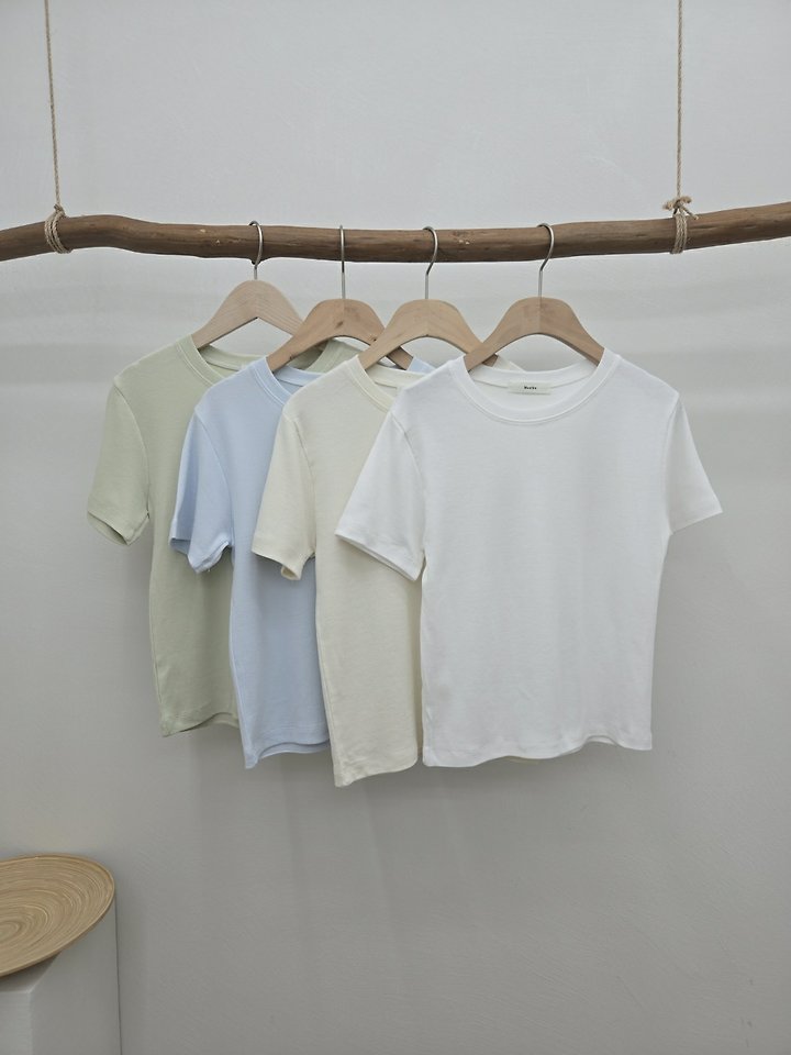 Most - Korean Women Fashion - #momslook - Flat Tee - 6