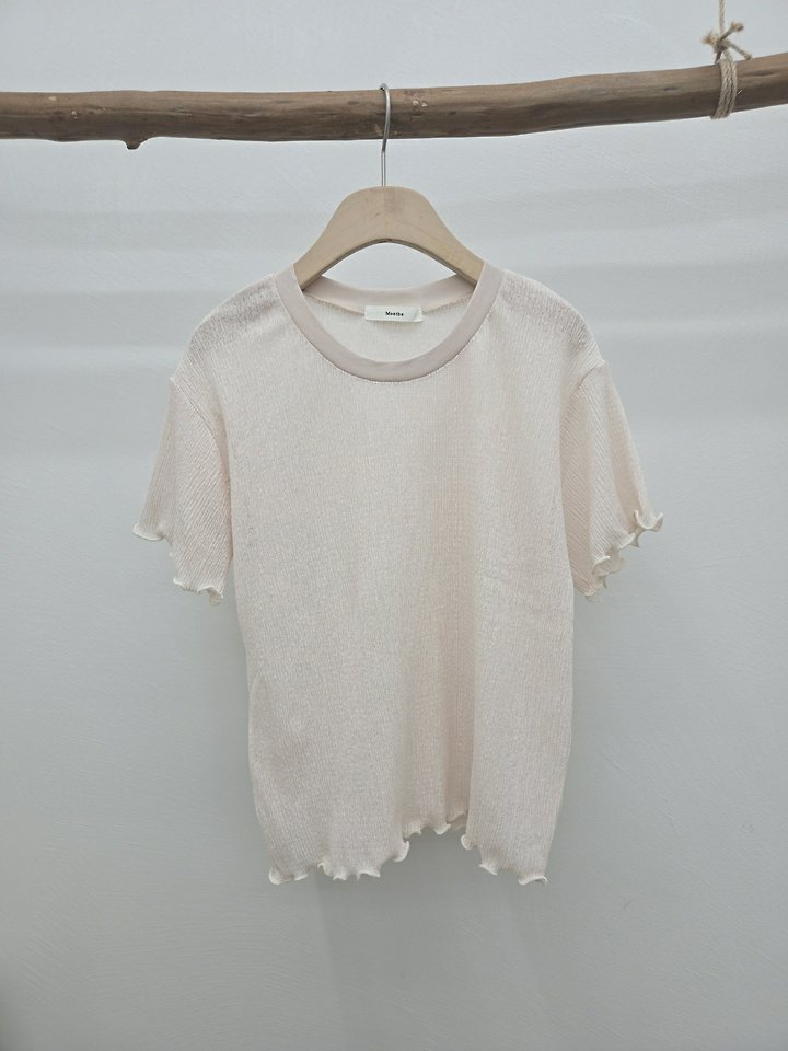 Most - Korean Women Fashion - #momslook - Pleated Tee - 9