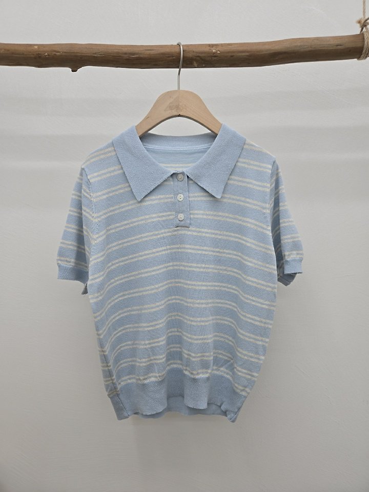 Most - Korean Women Fashion - #momslook - Roy Collar Knit Top - 11