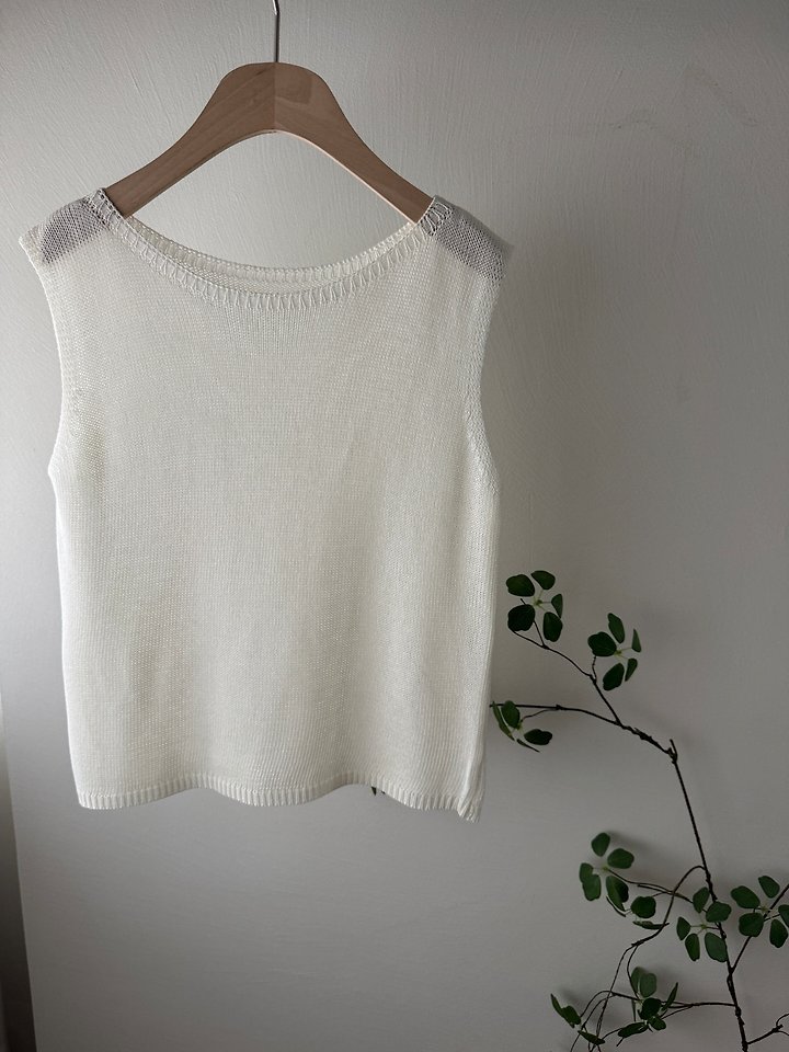 Most - Korean Women Fashion - #pursuepretty - Aqua Sleeveless Top - 6