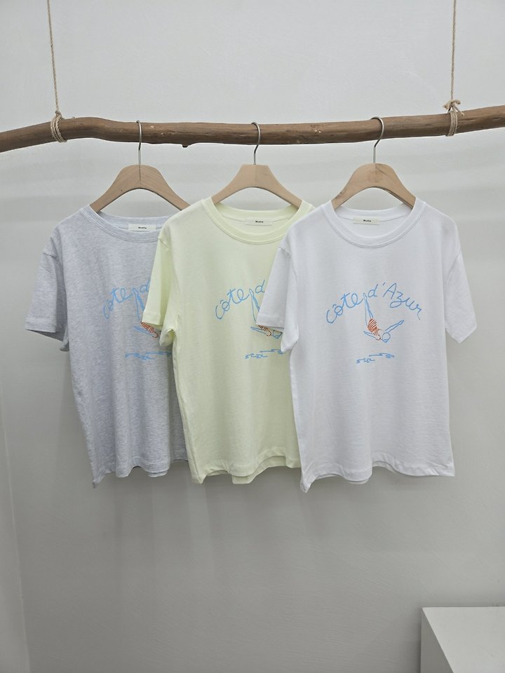 Most - Korean Women Fashion - #restrostyle - Swim Tee - 8