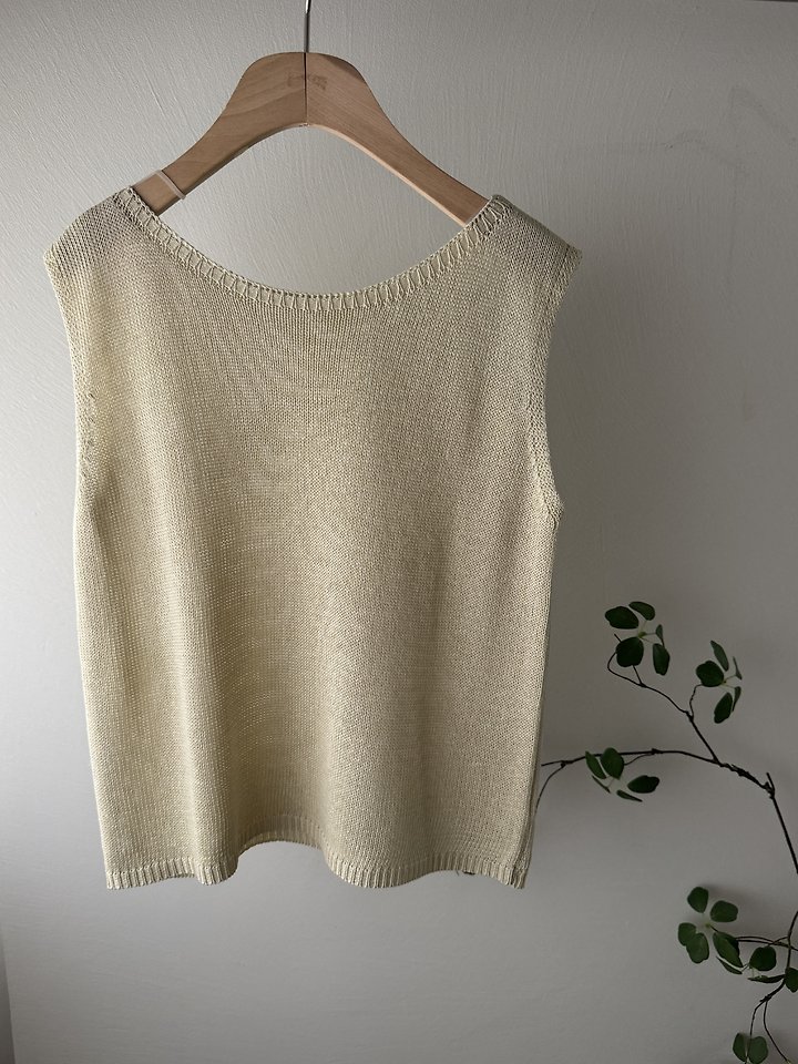 Most - Korean Women Fashion - #romanticstyle - Aqua Sleeveless Top - 8