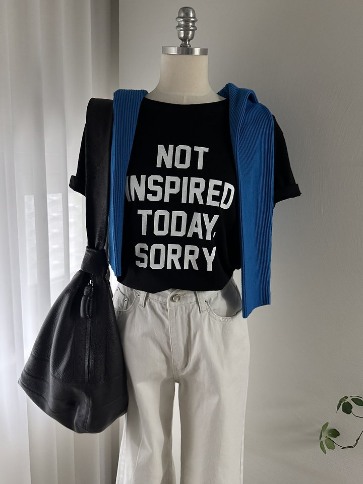 Most - Korean Women Fashion - #shopsmall - Not Today Tee