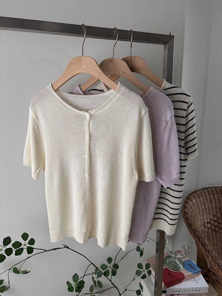Most - Korean Women Fashion - #womensfashion - Capri Knit Top - 10