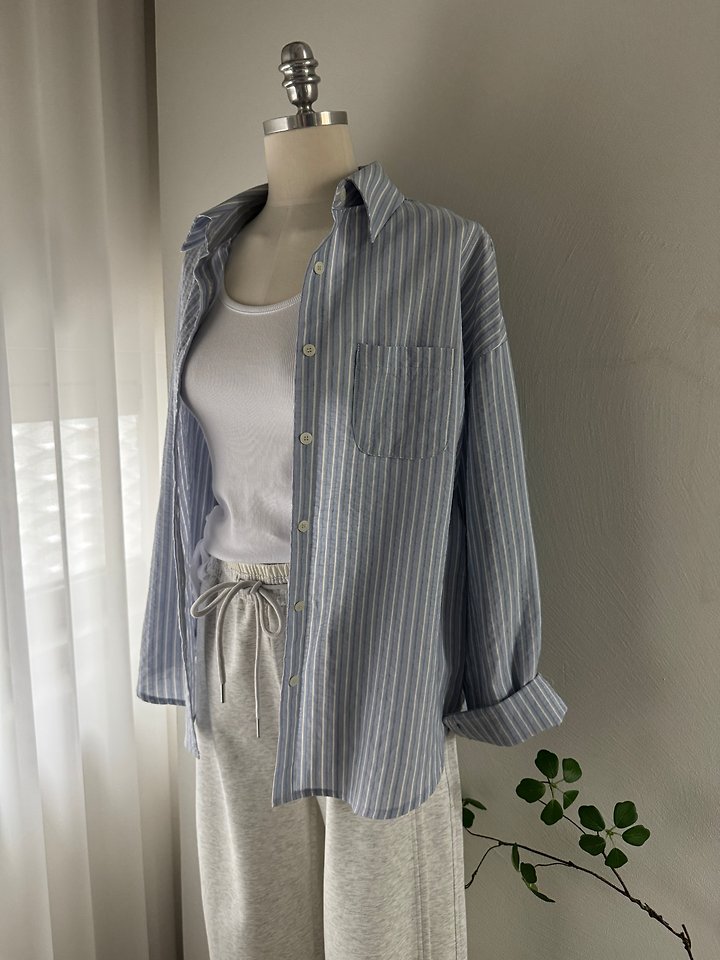 Most - Korean Women Fashion - #womensfashion - Boy Shirt - 6