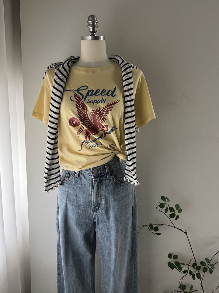 Most - Korean Women Fashion - #womensfashion - Pegasus Tee