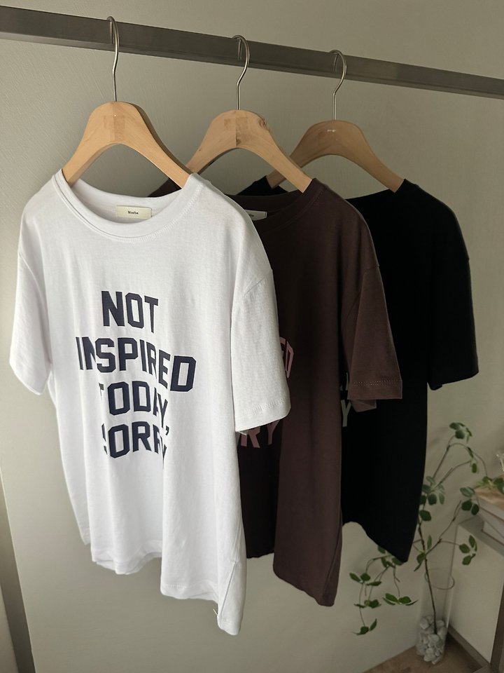 Most - Korean Women Fashion - #womensfashion - Not Today Tee - 9
