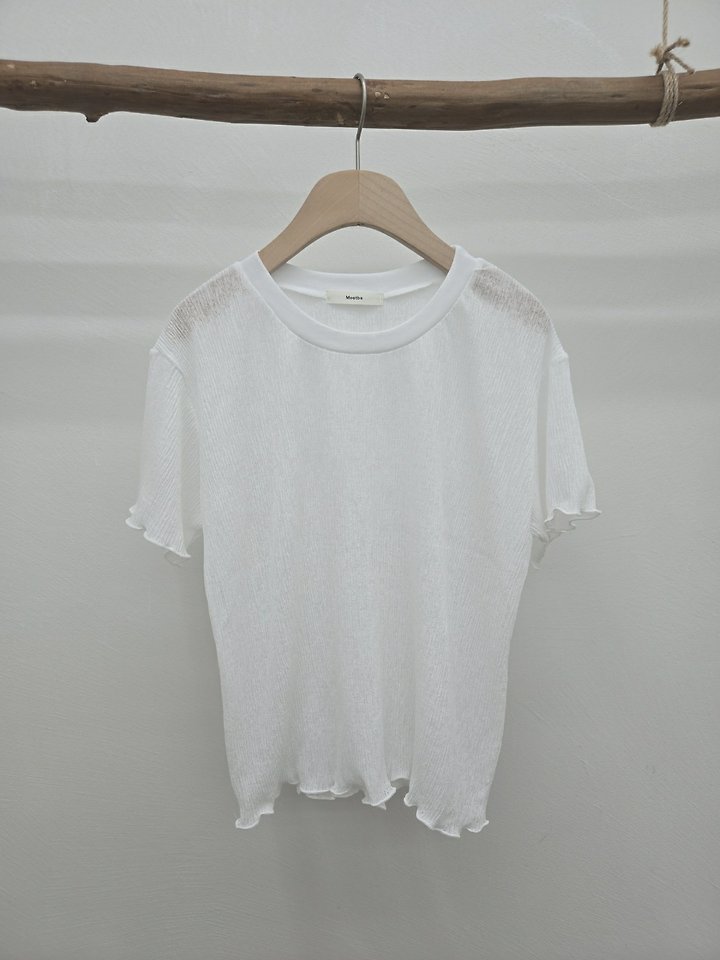 Most - Korean Women Fashion - #womensfashion - Pleated Tee - 10