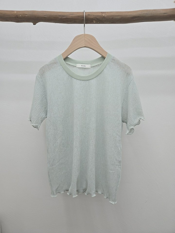 Most - Korean Women Fashion - #womensfashion - Pleated Tee - 8