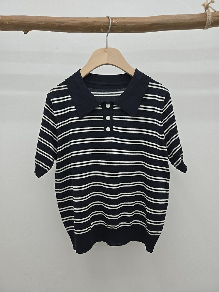 Most - Korean Women Fashion - #womensfashion - Roy Collar Knit Top - 10