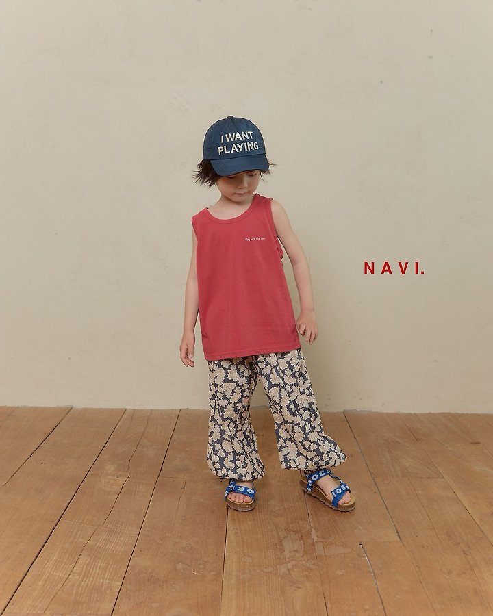 Navi - Korean Children Fashion - #childofig - Color Sleeveless - 2