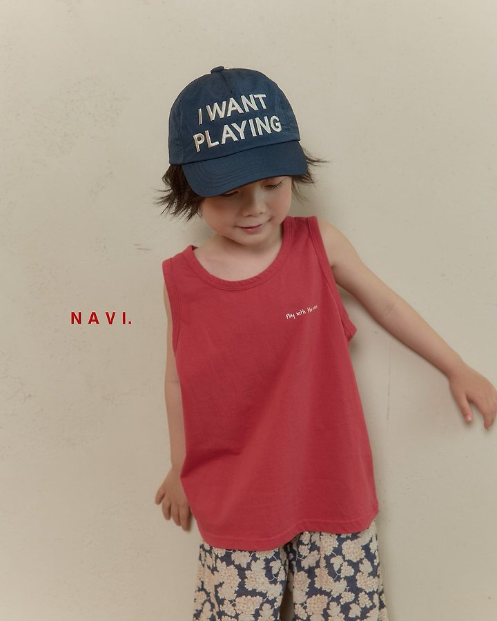Navi - Korean Children Fashion - #childofig - Color Sleeveless - 4