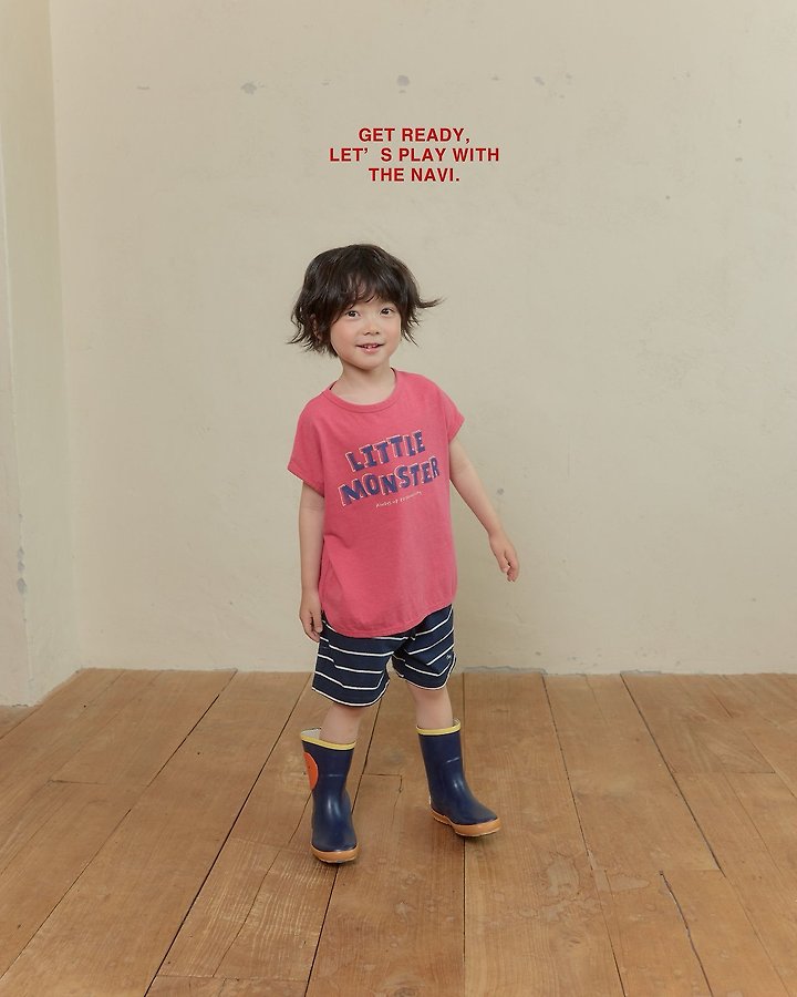 Navi - Korean Children Fashion - #childrensboutique - Monster Tee - 11
