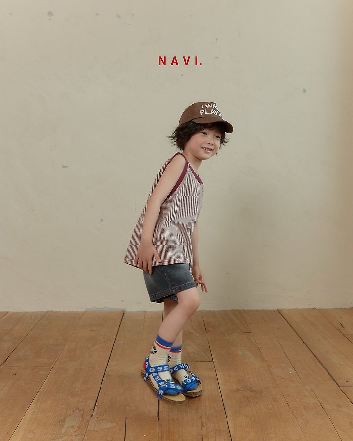 Navi - Korean Children Fashion - #childrensboutique - People Sleeveless - 3