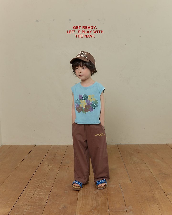 Navi - Korean Children Fashion - #designkidswear - Aqua Pants - 3