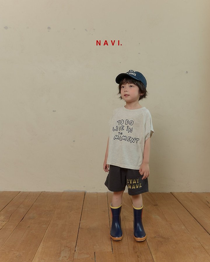 Navi - Korean Children Fashion - #designkidswear - Moment Tee - 9