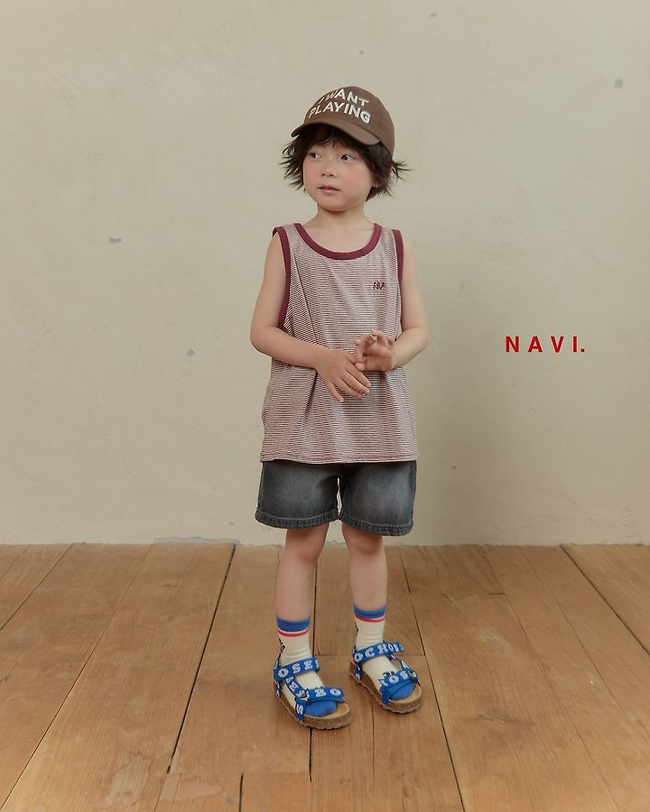 Navi - Korean Children Fashion - #childrensboutique - People Sleeveless - 4