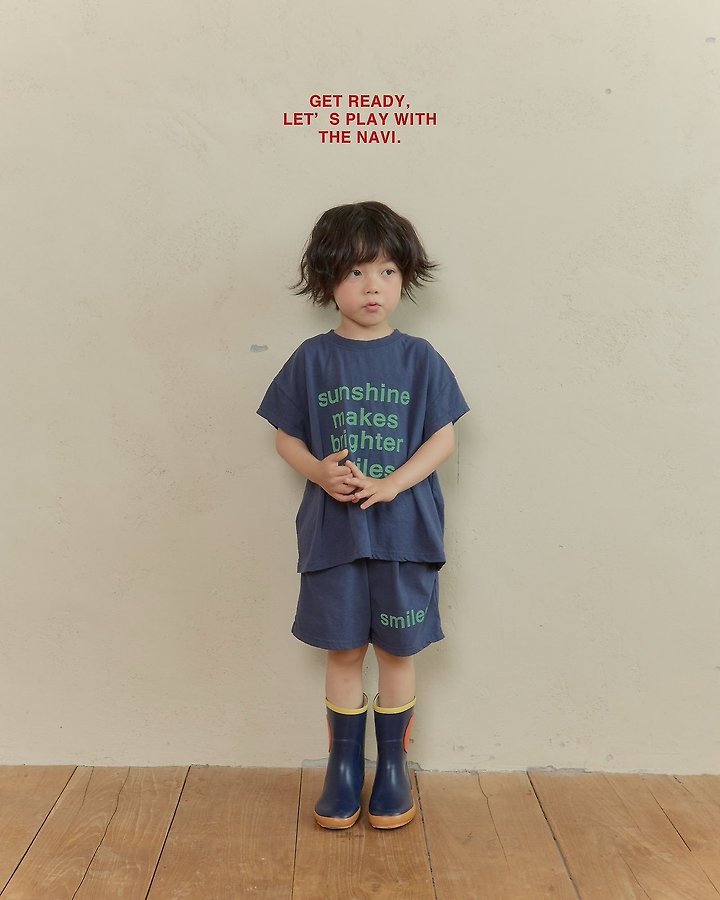 Navi - Korean Children Fashion - #designkidswear - Smile Pants