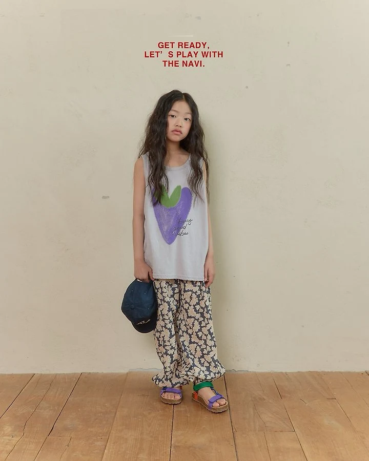 Navi - Korean Children Fashion - #discoveringself - Heart Sleeveless - 9