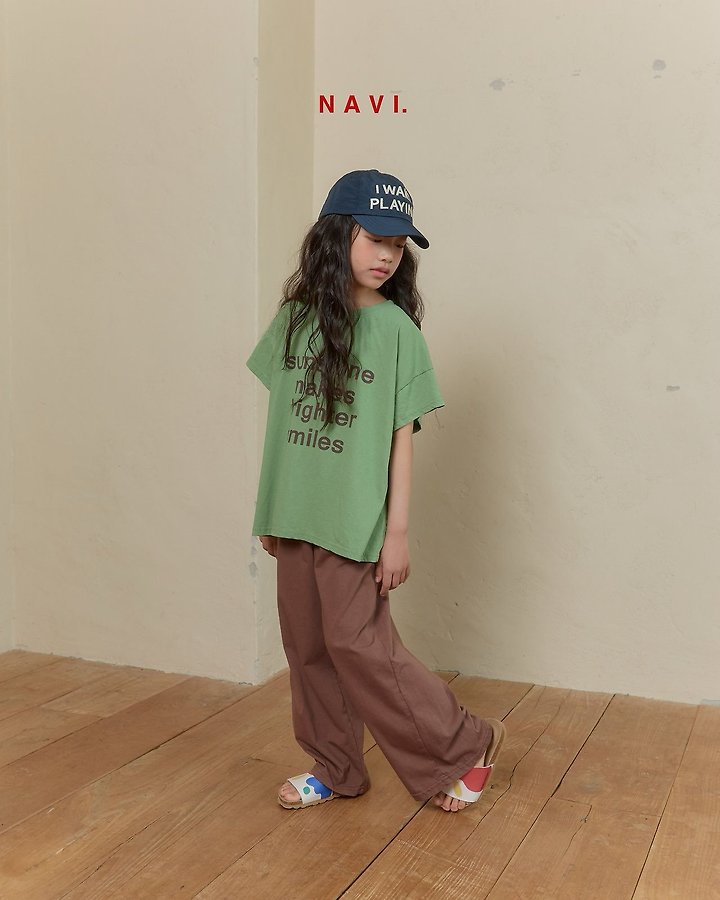 Navi - Korean Children Fashion - #discoveringself - Smile Tee - 3