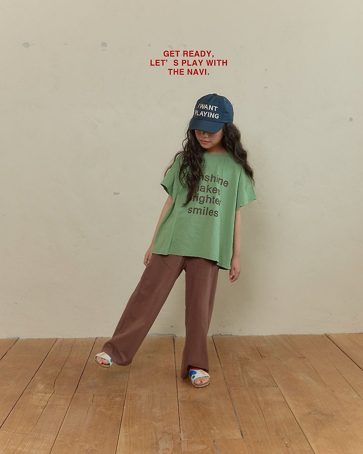 Navi - Korean Children Fashion - #discoveringself - Smile Tee - 4