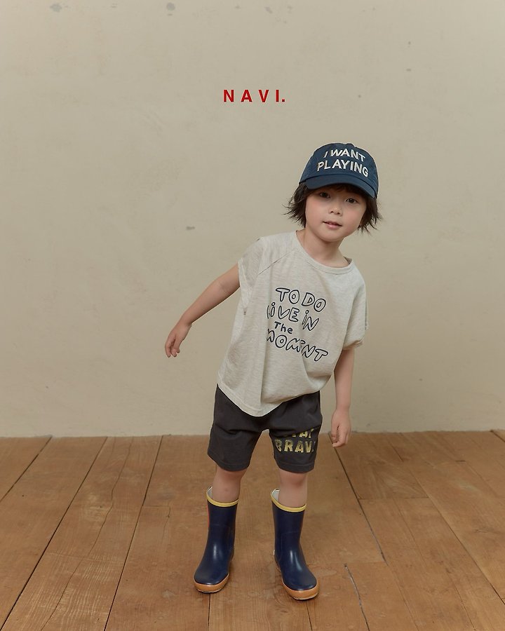 Navi - Korean Children Fashion - #kidsshorts - Moment Tee - 12